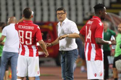  Vladan Milojević poslije Irtiš Crvena zvezda 1:1 