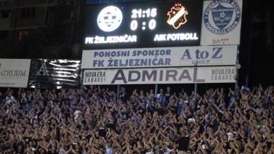  Željezničar AIK Liga Evrope 2017/18 prva utakmica 