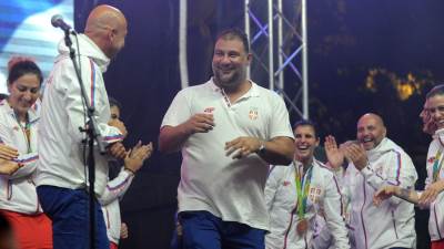  Vaterpolo reprezentacija Srbije pred Svjetsko prvenstvo u Budimpeštti 