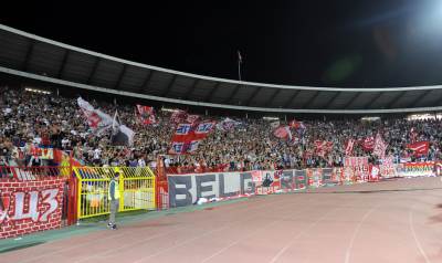  Delije u Pragu, Sparta Crvena zvezda 