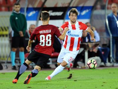  Filip Stojković igra protiv Sparte 