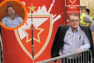  Bogoljub Karić i Nebojša Čović KK Crvena zvezda 
