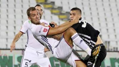  Miroslav-Djukic-i-Marko-Nikolic-izjave-posle-Partizan-Videoton-0-0 