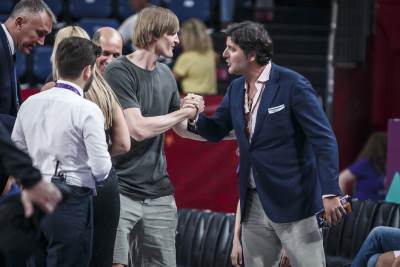  Dejan Bodiroga i Andrej kirilenko 