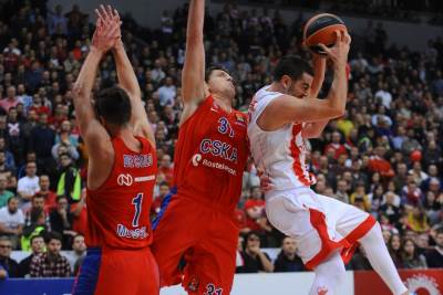  EL: Crvena zvezda - CSKA 59:85 