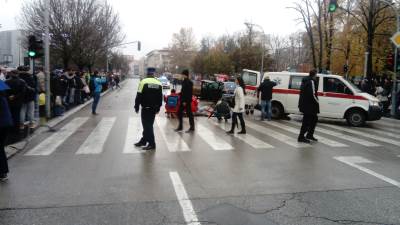  "Saobraćajka" u centru Banjaluke (FOTO) 