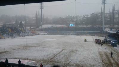  Odgođen derbi Željezničar – Sarajevo (FOTO) 