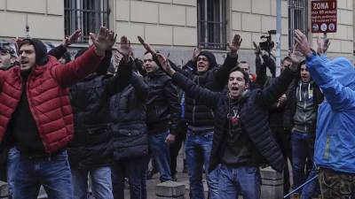  Miting i kontramitinzi zbog Nedića (FOTO) 