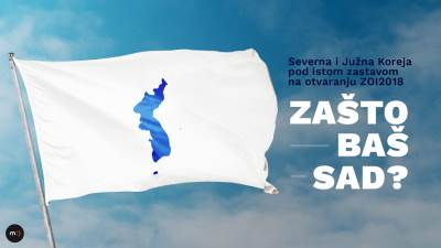  Zimske-olimpijske-igre-2018-Severna-i-Juzna-Koreja-ujedinjenje-zastava. 