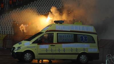  Zvezda - CSKA: Povređeno osam navijača  