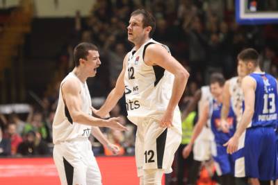  KK Partizan na radnom odmoru 