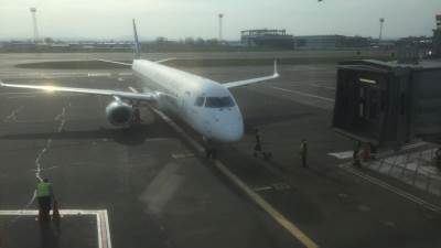  Tivat: Pijavica prevrtala avione od šest tona 