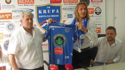  Branislav Krunić, FK Krupa, predstavljanje i prozivka igrača 