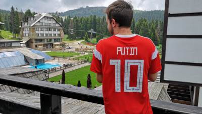  Srbija navijači Putin 