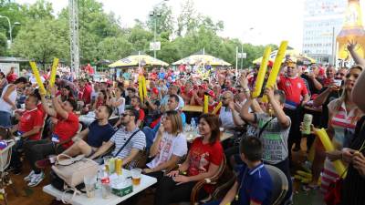  Slavlje u Banjaluci Srbija Kostarika 1:0 Mundijal 2018 FOTO, VIDEO 