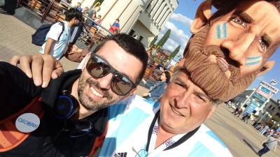  Argentina Hrvatska navijači Rusija Mundijal 2018 