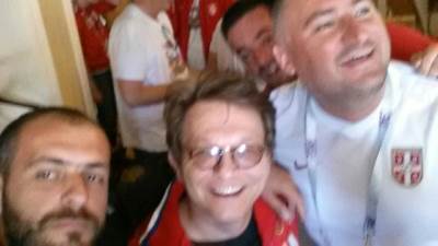  Dragan Bjelogrlić, navijači Kalinjingrad (FOTO) 