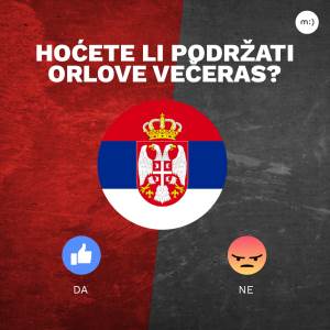  Da li podržavate reprezentaciju Srbije i selektora Mladena Krstajića ANKETA 
