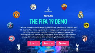  FIFA 19: Igrajte Ligu šampiona odmah besplatno 