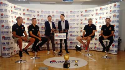  ABA Superkup - četvrtfinale Crvena zvezda - Olimpija- Milan Tomić 