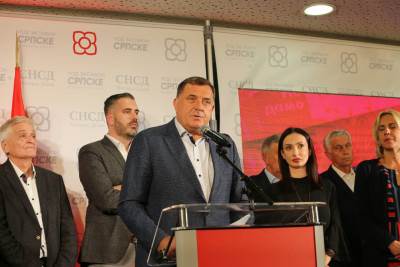  Dodik pustio glas, slavio izbornu pobjedu (VIDEO) 