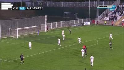  Čukarički - Partizan 0:1 