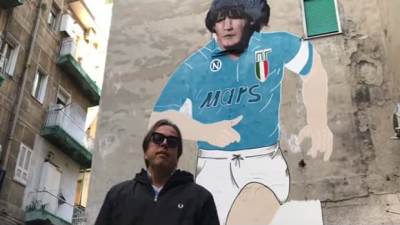  Napoli Maradona božanstvo 