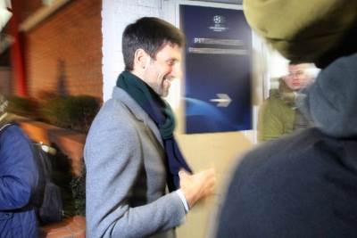  Novak Đoković gleda Crvena zvezda PSŽ Liga šampiona 