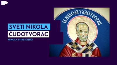  SVETI NIKOLA: Pola Srba slavi, pola ide na slavu 