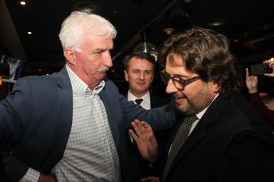  Dragan Kićanović na proslavi KK Partizan  