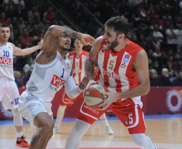  ABA liga Zvezda - Budućnost 86:72 