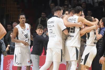  Partizan Mornar 75:73 koš za pobjedu VIDEO 