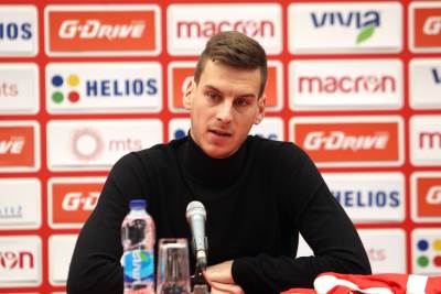 Predstavljanje Miloš Vulić FK Crvena zvezda 