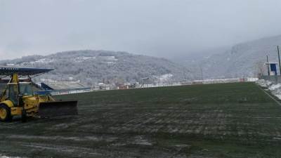  FK Krupa - pripreme  za Premijer ligu - stadion 