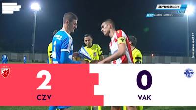  Crvena zvezda - Vaker Nordhauzen 2:0 (VIDEO) 