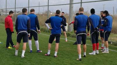  FK Borac u Antaliji prvi trening FOTO 