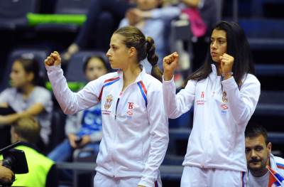Olga Danilović Fed Kup Za Srbiju se igra, bori, plače! Olga Danilović Fed Kup Za Srbiju se igra, bori, plače!