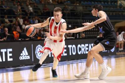  Juniori KK Crvena zvezda savladali Olimpijakos Evroliga 