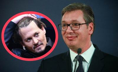  Vučić u zagrljaju sa Džonijem Depom! (FOTO) 