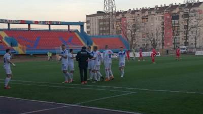  Borac - Sloboda Mrkonjić Grad 4:0, Prva liga RS, 18. kolo 