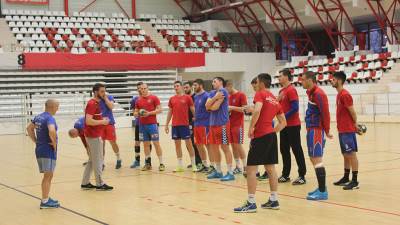  RK Borac m:tel trening u Bukureštu Rumunija 2019 FOTO, VIDEO EHF Čelendž Kup 