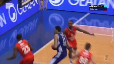  Hajlajtsi Cedevita Budućnost prva utakmica 90:83 plej ofa ABA lige 2019. 