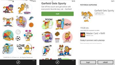  Garfild stigao u Viber! 
