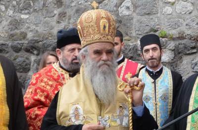  Amfilohije u protestima u Crnoj Gori 