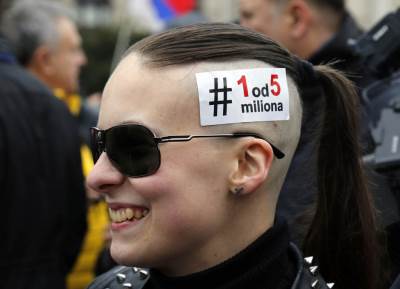  Opozicija održala još jedan protest u Beogradu 