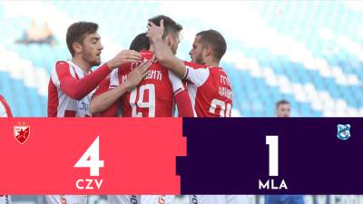  Kup Srbije Crvena zvezda Mladost 4:1 polufinale VIDEO 