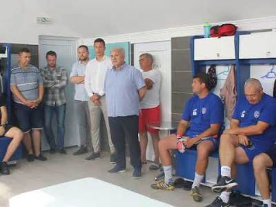  Draško Ilić govor na početku priprema FK Krupa 