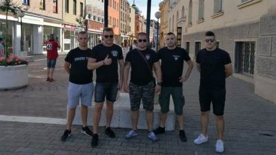  Liga Evrope - Radnik - Spartak Trnava - Slovački navijači u Banjaluci probali ćevap 