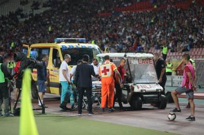  Marko Gobeljić crveni karton Crvena zvezda Suduva 