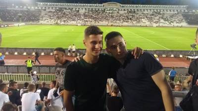  Danilo Pantić na meču Partizan Malatija 